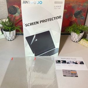 2 Pack 11.6 Inch Laptop Screen Protector, Anti Blue Light & Glare Filter Film